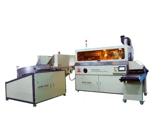 S102 Automatic 1-8 Color Bottle Screen Printing Machine