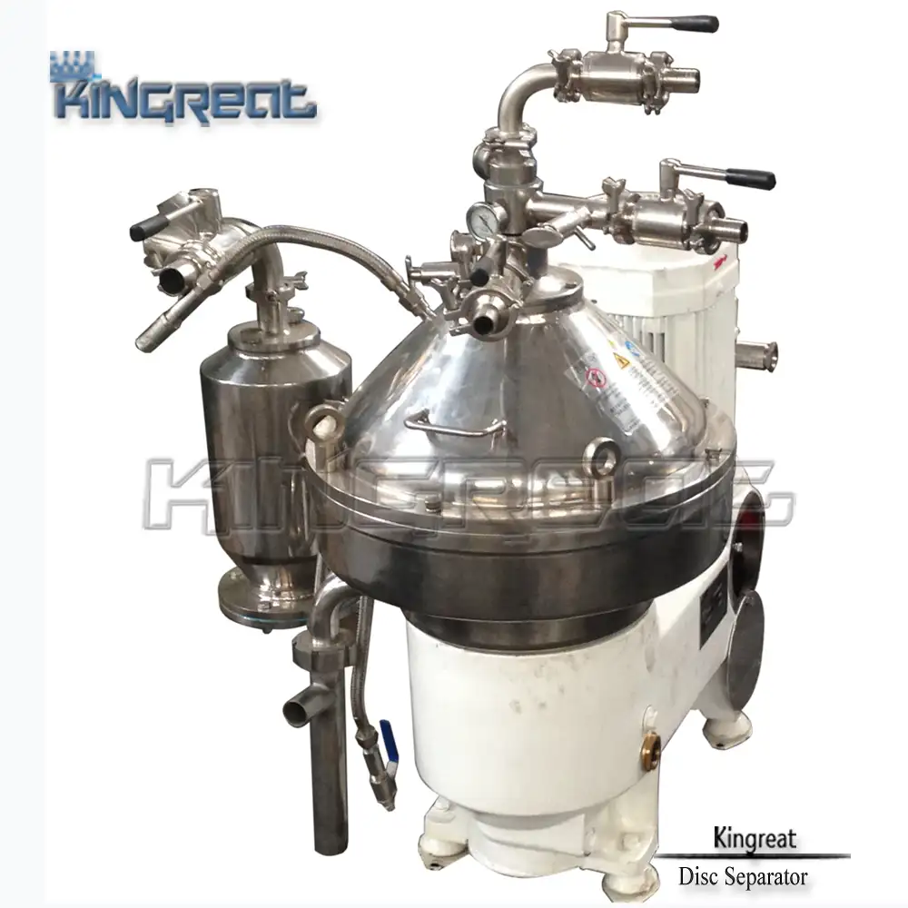 Full automatic VCO extraction used high speed disc stack centrifuges