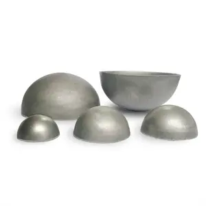 Q235B Steel 200mm 250mm 300mm 400mm hemispheres with 3mm thickness for decoration