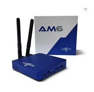 新出!!Ugools AM6电视盒Amlogic S922X 2G/16G android 9.0 BT 5.0 4k智能电视盒热销乌克兰