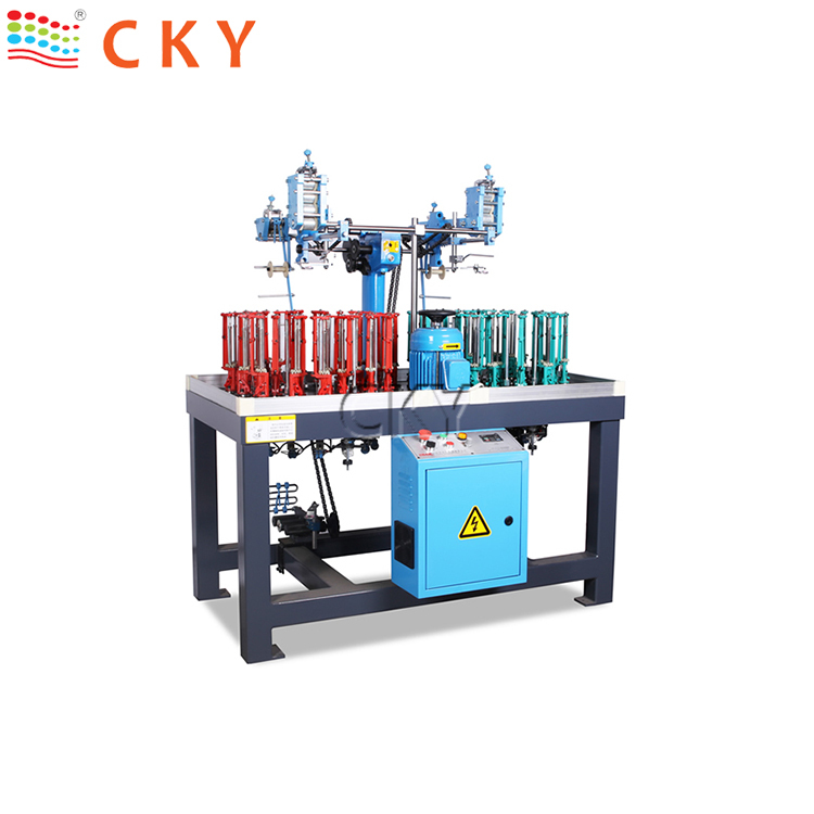 Entièrement Automatique Machine À Tresser La Plus Populaire Précision Polyester Bande Tressage Machine