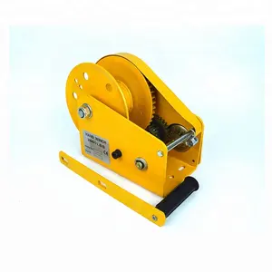 good quality 1400lbs 1800lbs portable with strap two way ratchet marine trailer parts Manual hand pulling winch