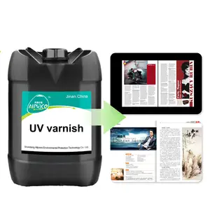 Uv Coating Hoogglans Offset Papier Uv Vernis Met Laagste Prijs