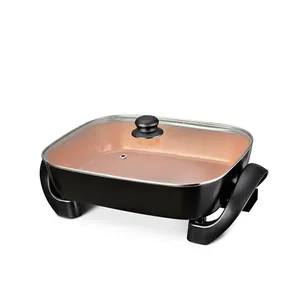 16*11 Inches Non-stick Electric Frying Pan Square Electric Skillet