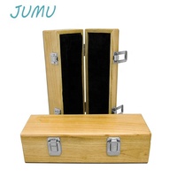 Boîte cadeau en bois pour microphone de luxe