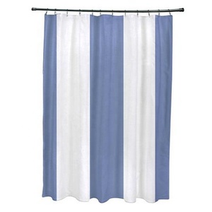 Meilleures ventes 2023, rideaux <span class=keywords><strong>de</strong></span> <span class=keywords><strong>douche</strong></span> populaires en PVC <span class=keywords><strong>noir</strong></span> <span class=keywords><strong>et</strong></span> <span class=keywords><strong>blanc</strong></span>, bleu, imperméables, en gros, fabriqués en Chine - Product Image 6