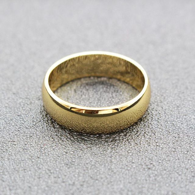 Factory Copper Brass New Gold Ring Models for Men