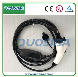 SAE J1772 tipo 1 UL y TUV aprobado zócalo conector de 5 pines de carga enchufe EVal - Product Image 1