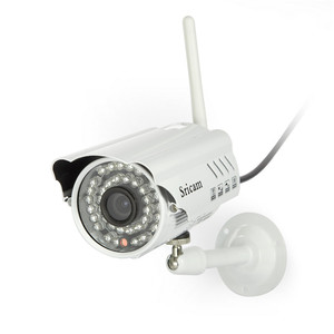 <span class=keywords><strong>Sricam</strong></span> SP014 P2P outdoor <span class=keywords><strong>camera</strong></span> Android IPhone APP view Bullet waterproof security <span class=keywords><strong>IP</strong></span> <span class=keywords><strong>camera</strong></span> - Product Image 1