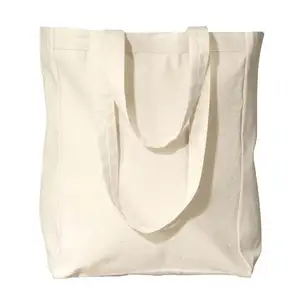 Customize Reusable Eco Friendly Promotional blank cotton tote grocery bags with custom printed logo linen tote bag