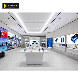 Servizio di Design per Arredamento Interno di Negozi di Elettronica di Alta Gamma, Progettazione Personalizzata di Mobili per Negozi di Telefonia - Product Image 1
