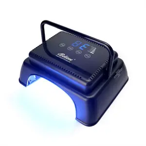 64W Uv Secador De Unha para Unha Gel Polonês Gel Luz Com Alça De Elevação Do Sensor de Toque LCD LED de Tela profissional lâmpada prego