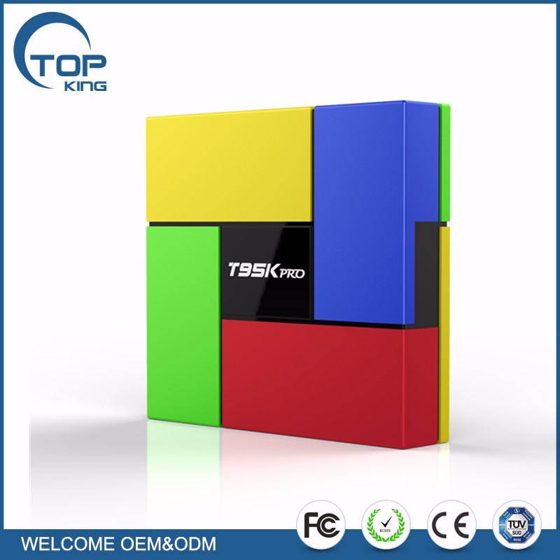 T95K Pro Android 6.0 TV Box Amlogic S912 Octa Core 2 GB/16 GB 4 K HD Dual WiFi 2.4G/5G Bluetooth 4.0 Set-Top Box
