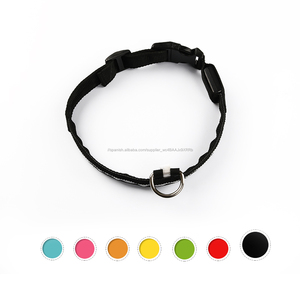 De Nylon reflectante <span class=keywords><strong>Bud</strong></span> Luz de Led recargable Led luminoso para mascotas resplandor en el oscuro <span class=keywords><strong>Collar</strong></span> de perro - Product Image 5