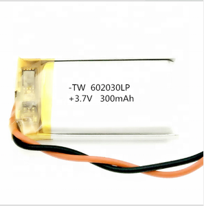 Плоские квадратные миниатюрные литий-полимерные ионные аккумуляторные батареи 602030 300 мАч 3,7 в для гарнитуры с kc - Product Image 2