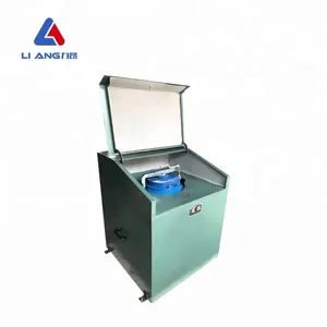Laboratory vibrating cup pulverizer with tungsten carbide grinding bowl for rock grinding