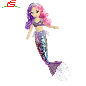 Aurora Monde Mer Scintille Arc Sirène Mer Iris En Peluche - Product Image 1