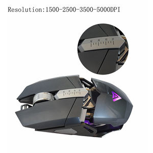 <span class=keywords><strong>Souris</strong></span> de jeu rétroéclairée LED filaire 8D nouvelle génération 2019, <span class=keywords><strong>souris</strong></span> Iron Man pour le jeu LOL - Product Image 6