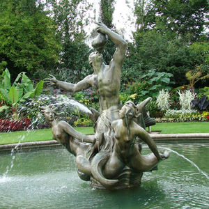 실물 크기의 포세이돈과 인어 청동 분수 야외 장식 - Product Image 3