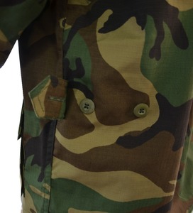 Tela ripstop ejército militar uniforme woodland chaquetas y pantalones - Product Image 3