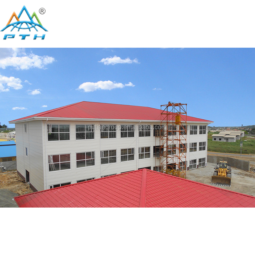 Proyecto de hotel integrado de estructura de acero en Gabón, África