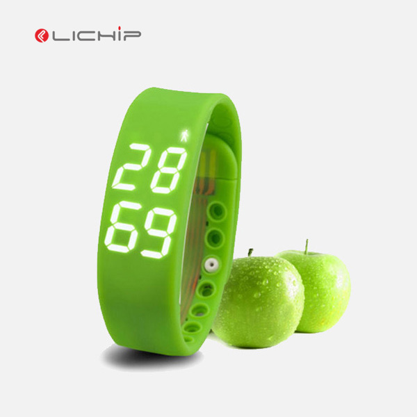 Lichip термометр браслет секундомер Смарт-часы band gps календари smartbracelet