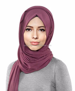 Jersey Coton Prêt à Porter Instant <span class=keywords><strong>Hijab</strong></span> Écharpe - Product Image 3