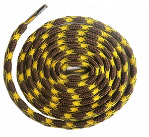 Nouvelle mode corde ronde lacets décontracté en plastique Polyester cordon pour la randonnée course Jogging bottes Sports de plein air exercice lacets - Product Image 2