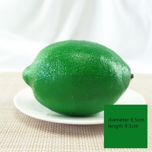 Limón artificial para decoración, espuma de fruta realista, venta al por mayor - Product Image 3