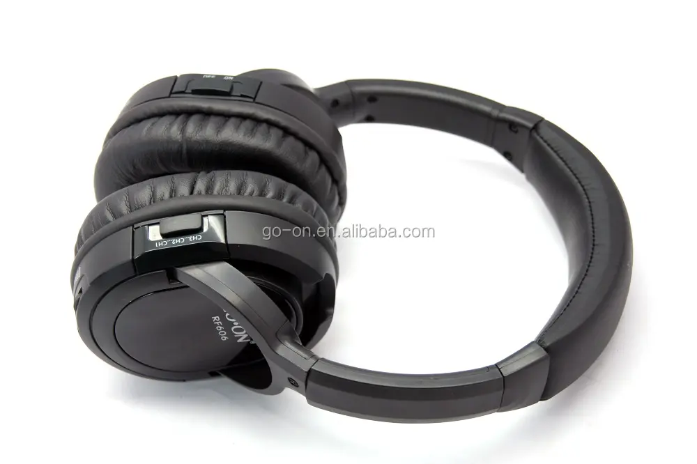 3 channel wireless headphone wholesale silent disco headphone and transmitter RF-608