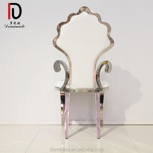 Mobili albergo bianco cuoio DELL'UNITÀ di elaborazione moderna <span class=keywords><strong>barocco</strong></span> sedia da pranzo, sedia in <span class=keywords><strong>stile</strong></span> <span class=keywords><strong>barocco</strong></span> - Product Image 2