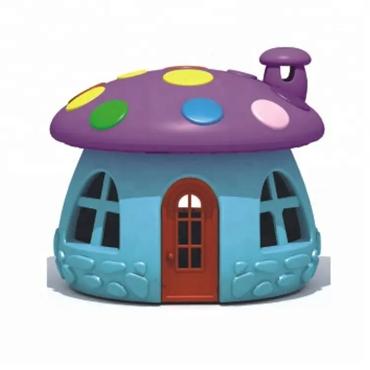 Mushroom Play House for Kids Customized PP Film Plastic Playground Indoor Playground 5 Years 3-12 Years >3 Years Bring Happiness