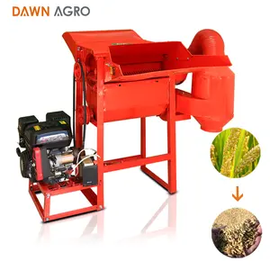 L'AUBE AGRO Mini Portable Riz Paddy Batteuse Quinoa Batteuse Mahangu Machines aux Philippines