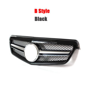 Grille de calandre avant ABS pour Mercedes Benz <span class=keywords><strong>W212</strong></span> Classe E <span class=keywords><strong>E200</strong></span> E250 E350 AMG 2010-2013, cadre de grille de course pour pare-chocs - Product Image 4