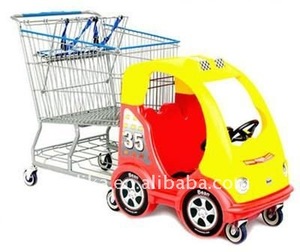 बच्चों प्लास्टिक खरीदारी की टोकरी के साथ एक खिलौना कार - Product Image 2