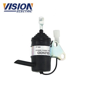 Électrovanne D'arrêt de carburant de 16851-60011 16851-60012 16851-60014 6670776 12 V 24 V Pour Denerator diesel - Product Image 1
