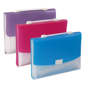 Foska – Classeur extensible transparent A4 de bonne qualité à 13 compartiments, étanche, pour documents scolaires et de bureau - Product Image 2