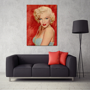 Hecho a mano al por mayor <span class=keywords><strong>Marilyn</strong></span> <span class=keywords><strong>Monroe</strong></span> retrato pinturas de artistas famosos - Product Image 3
