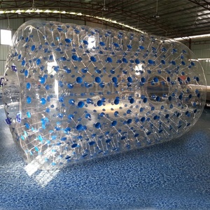 Muti Chức Năng Bền PVC Bơm Hơi Khổng Lồ Bánh Xe Lăn/con lăn nước Inflatable Bóng Cho Người Lớn - Product Image 4