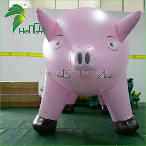 Gigante Gonfiabile Maiale Rosa/Gonfiabile Maiale Palloncini/Gonfiabile Maiale Pallone Ad Elio Per La Pubblicità - Product Image 2