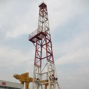 Api Standard Oil Well Skid drill machine Mounted drilling Onshore oil drill rig