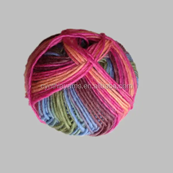 Healthy dyed lycra yarn of 100% merino wool with cheap price for sale