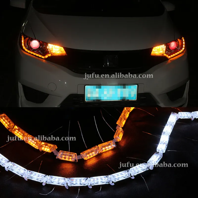 Led Flexibele Drl Strip Dagrijlicht Universele Ledstrip Sequentiële Drl