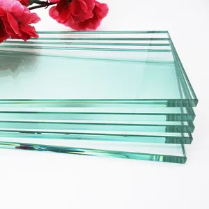 超透明平板/弯曲4毫米6毫米8毫米厚透明钢化温室浮法玻璃价格