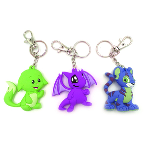 AI-MICH khuyến mại giveaway Quà Tặng cá nhân mát Keychain OEM biểu tượng tùy chỉnh 3D/2D Silicone mềm PVC cao su Móc chìa khóa - Product Image 2