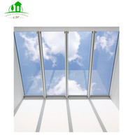 Ventanas de Techo Retráctiles de Vidrio Templado con Marco de Aleación de Aluminio y Pantalla Magnética, Estándar AS2047 de EE. UU., Automáticas Verticales, Chinas