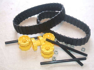 Piste en caoutchouc pour véhicule de neige, vente, châssis à pistes en caoutchouc - Product Image 4