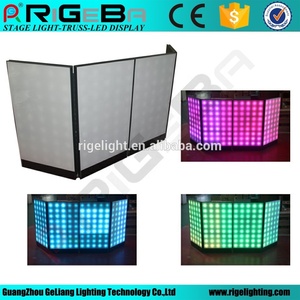 Xách tay gấp <span class=keywords><strong>Flash</strong></span> Video pixel DJ di động LED DJ gian hàng mặt tiền cho câu lạc bộ đêm tiệc cưới - Product Image 4