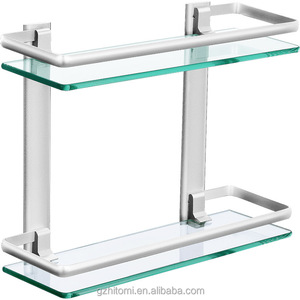 Estante <span class=keywords><strong>de</strong></span> Vidrio Montado en la Pared para Accesorios Sanitarios Comerciales, Estante <span class=keywords><strong>de</strong></span> <span class=keywords><strong>Baño</strong></span>, Estante <span class=keywords><strong>de</strong></span> Esquina - Product Image 5