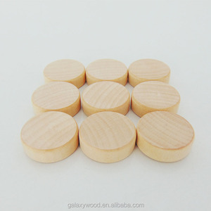Incompiuto di legno rotondo pezzi, legno Cerchi Chip per il regalo - Product Image 4
